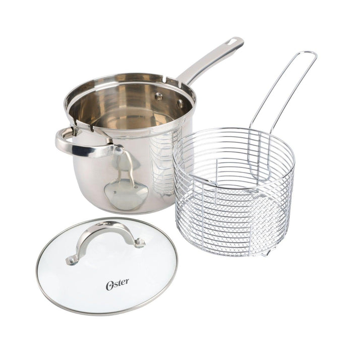 Set Freidora Sangerfield Acero Inoxidable 3,7 Litros Oster