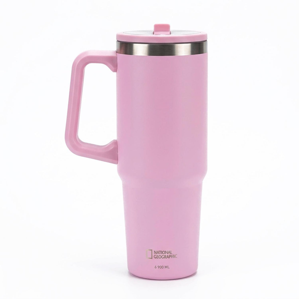 Botella Vaso Termico Mango 900ml Rosado National Geographic