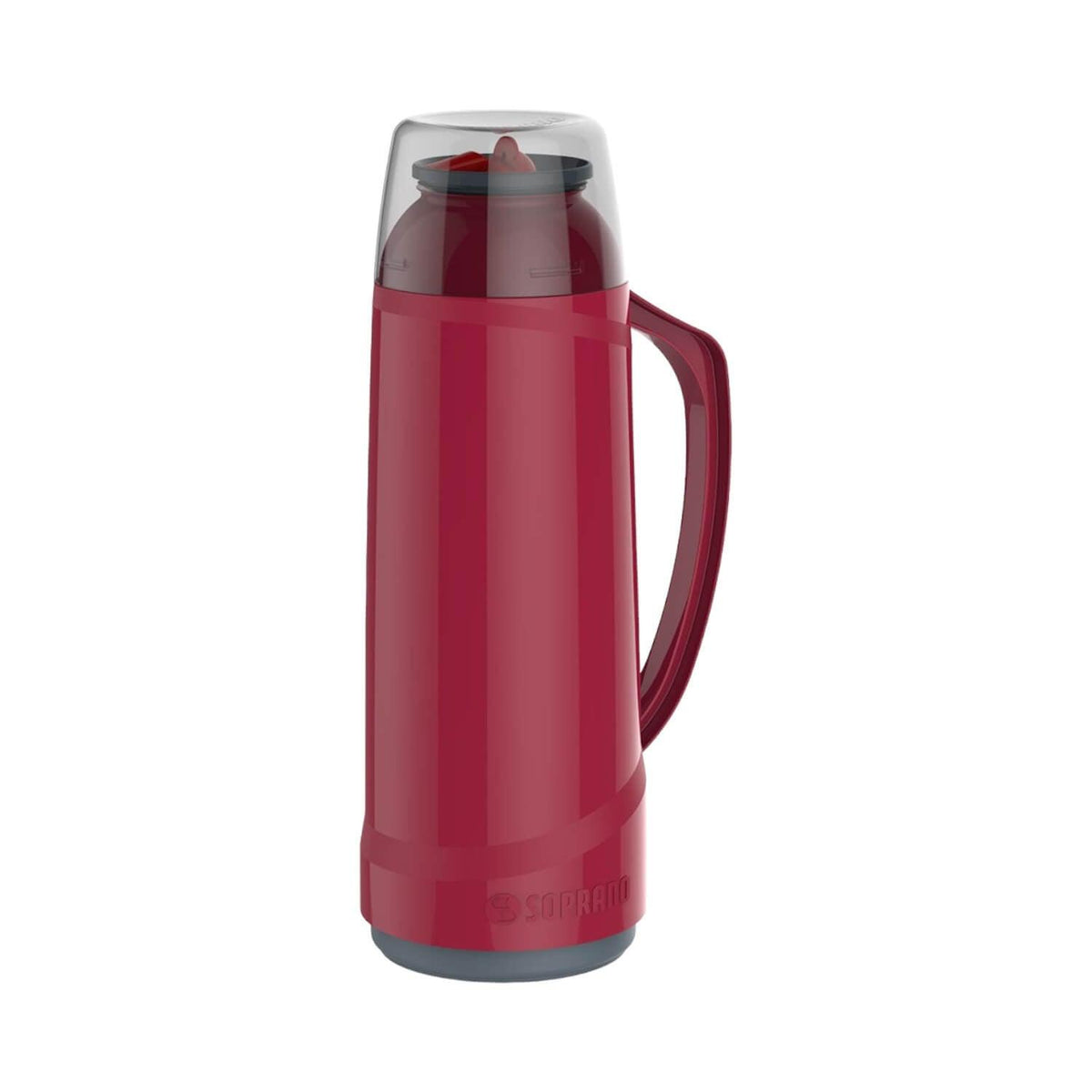 Termo Soprano Con Boquilla 1 Litro Rojo