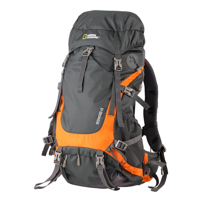 Mochila Camping Redwood 45 Litros Gris National Geographic