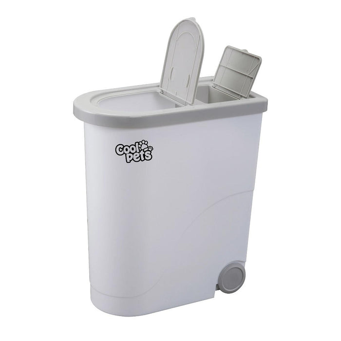 Contenedor Alimento Mascota 32L Con Pala Y Ruedas Coolpets