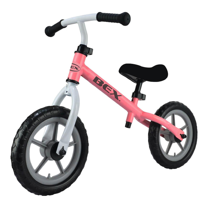 Bicicleta Acero Equilibrio Aprendizaje Sin Pedal Rosada Bex