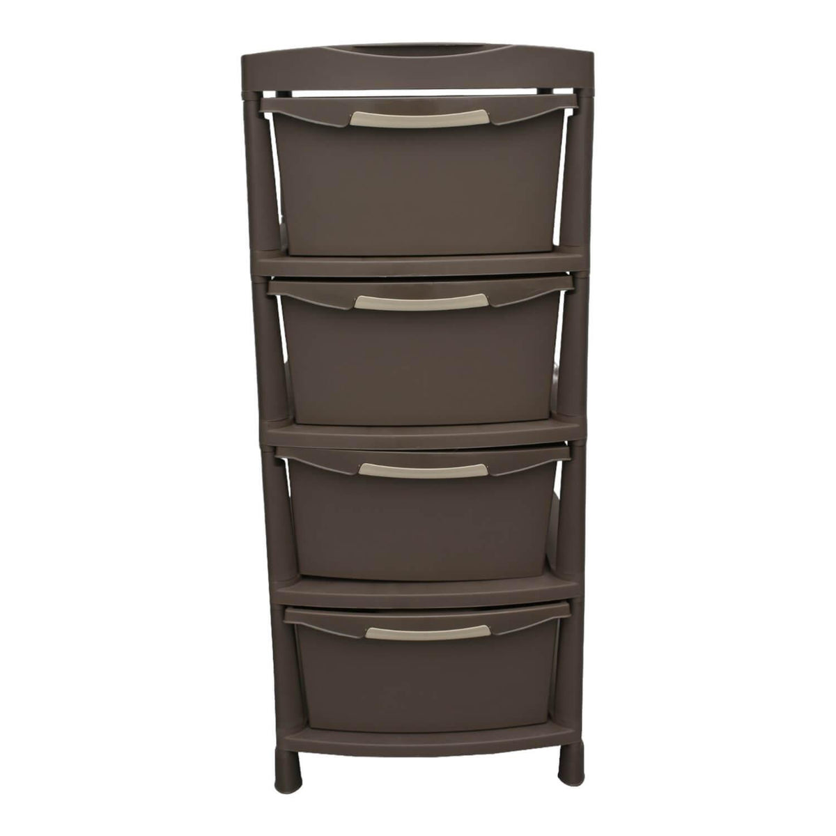 Cajonera Plástico con Tapa 4 Cajones 48x47x96cms Rimax