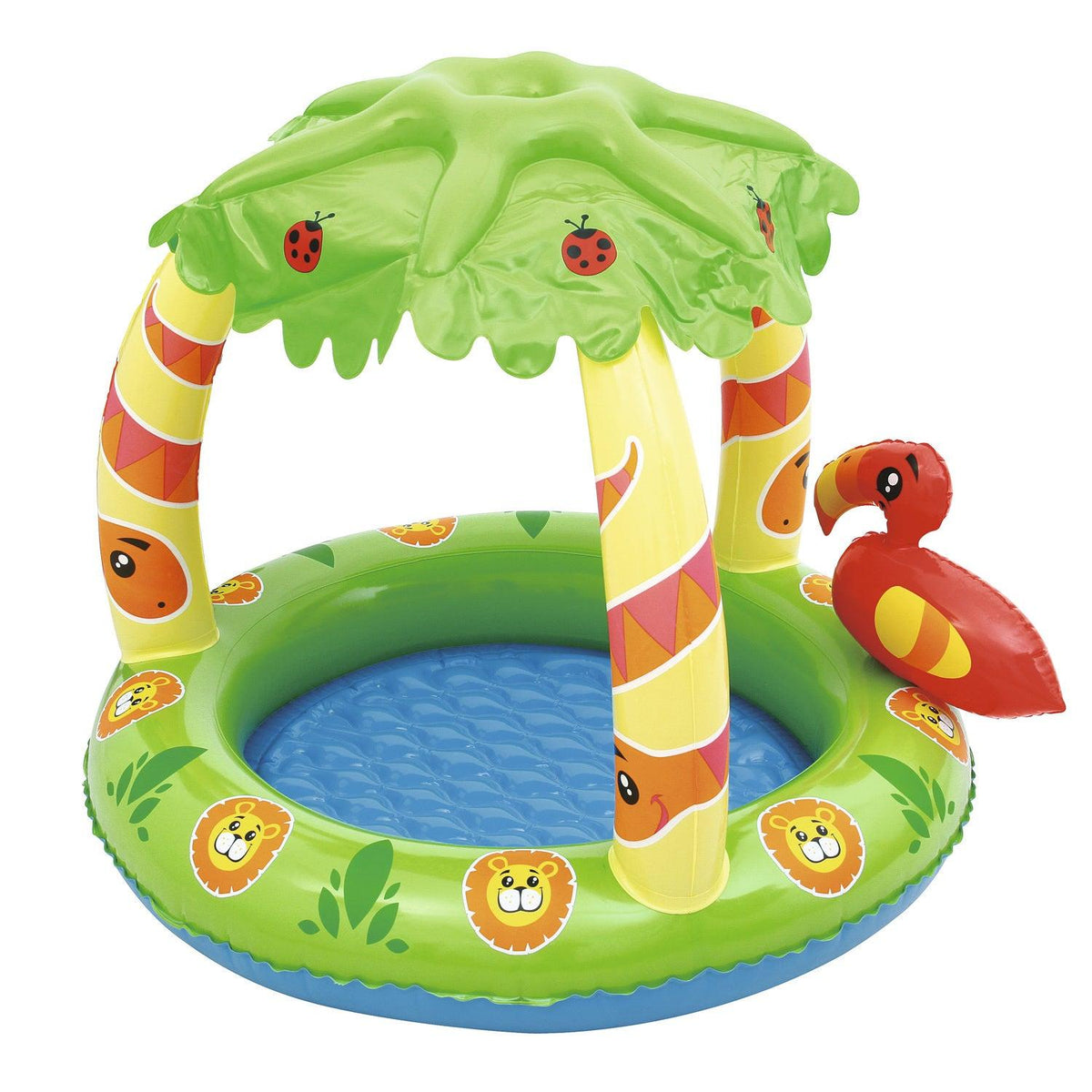 Piscina Inflable Bestway Con Techo Para Bebés 99X91X71Cm
