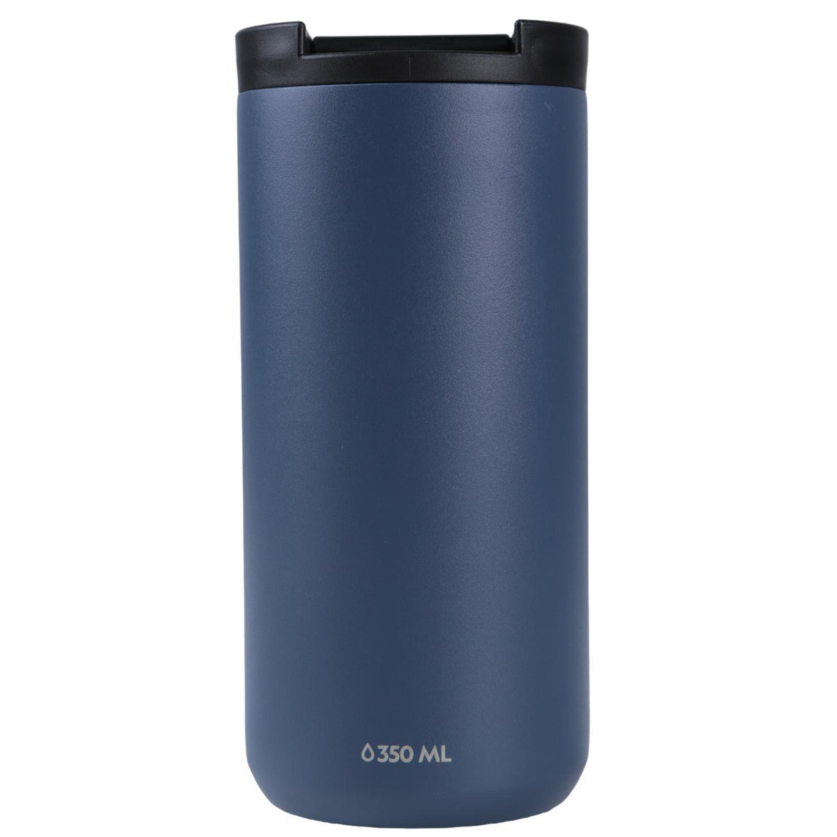 Mug Acero Inoxidable Tapa Flip Antideslizante 350ml Azul