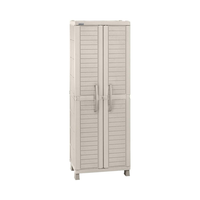 Armario Closet Plástico Grande Beige 189x65x45 Cms Rimax