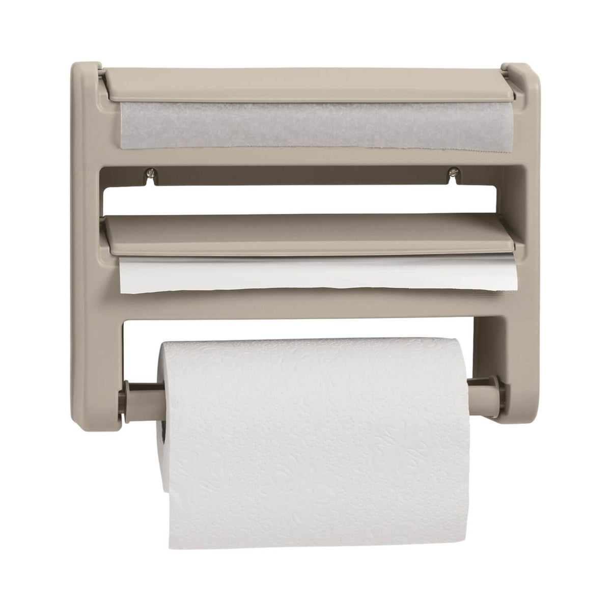 Portarrollos Triple Taupe 36 x 9 x 28 cms Rimax