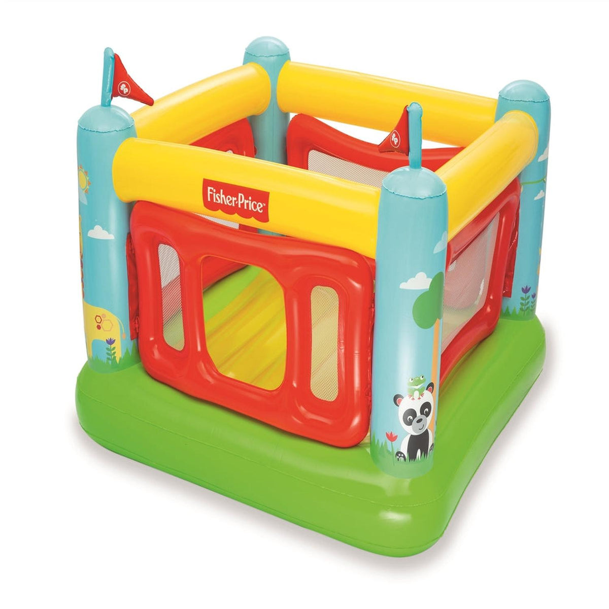 Castillo inflable Niños +3años Fisher Price 1.75X1.73X1.35M