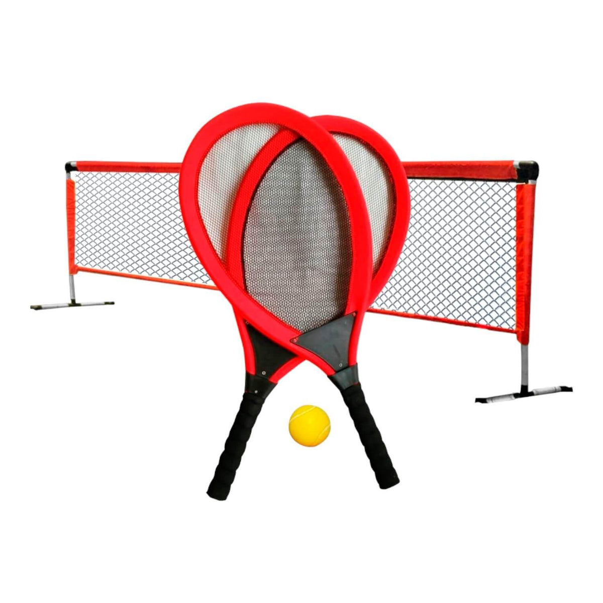 Set Malla Red de Tenis + Pelota + 2 Raquetas Gamepower