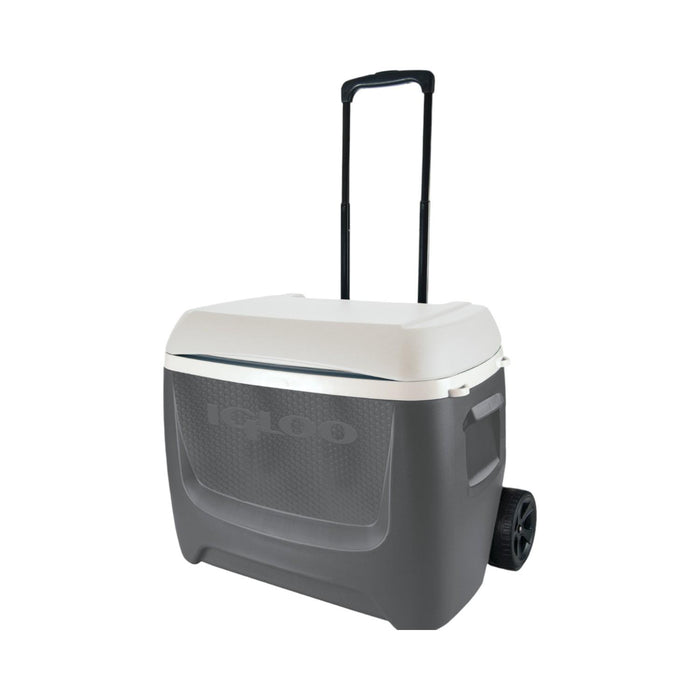 Cooler Roller Con Ruedas Breeze Gris 57 Litros Igloo
