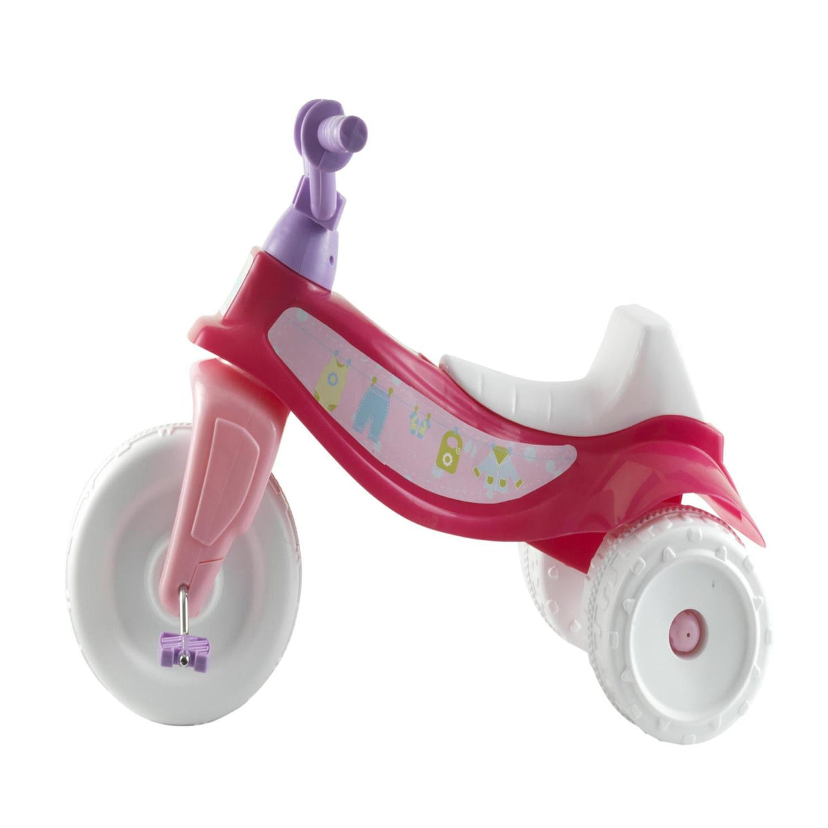 Triciclo a Pedales Rosado 57x26x48 Cms Gamepower