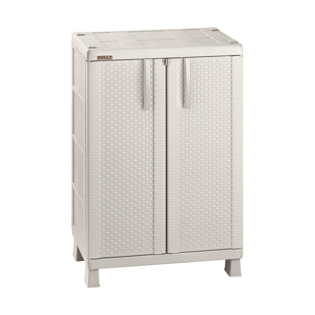 Armario Mediano Ratan Taupe 65x45x101.5 Cms Rimax