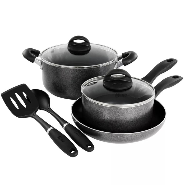 Oster Batería de cocina aluminio Clairbone 7 piezas