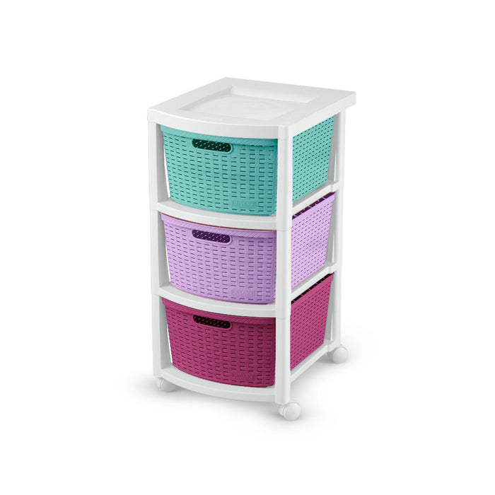 Cajonero Rattan 3C Infantil Rimax