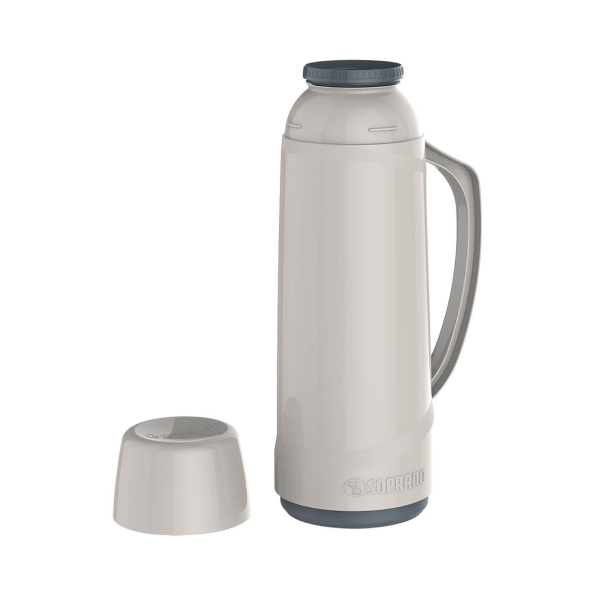 Termo Soprano Cristal 1 Litro Gris
