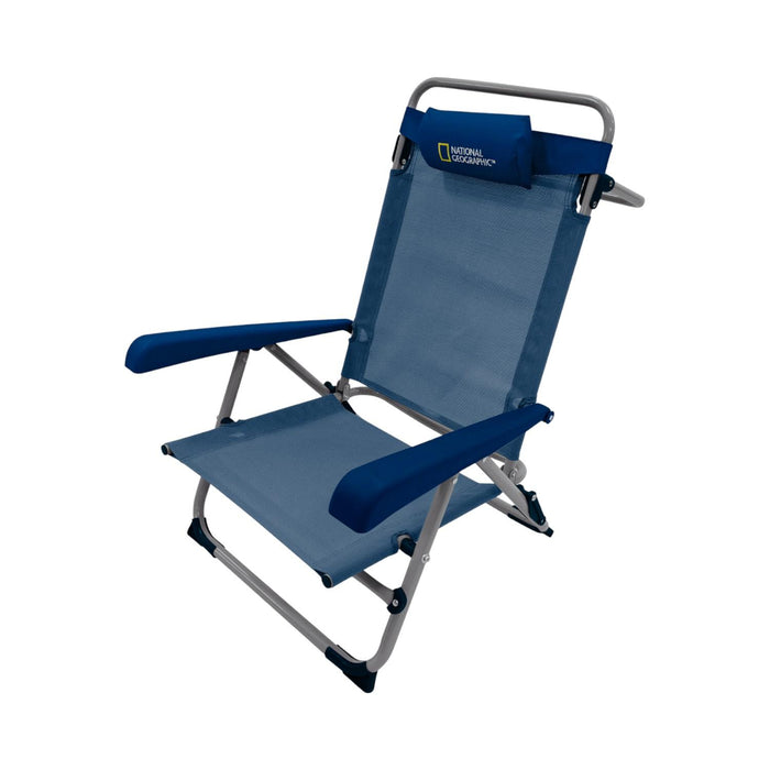 Silla Plegable Playa Almohada Vermont Azul National Geographic