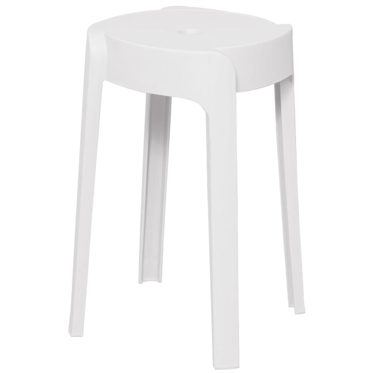 Piso Banco Apilable Deco Valencia Blanco Escandinavia 45 cm