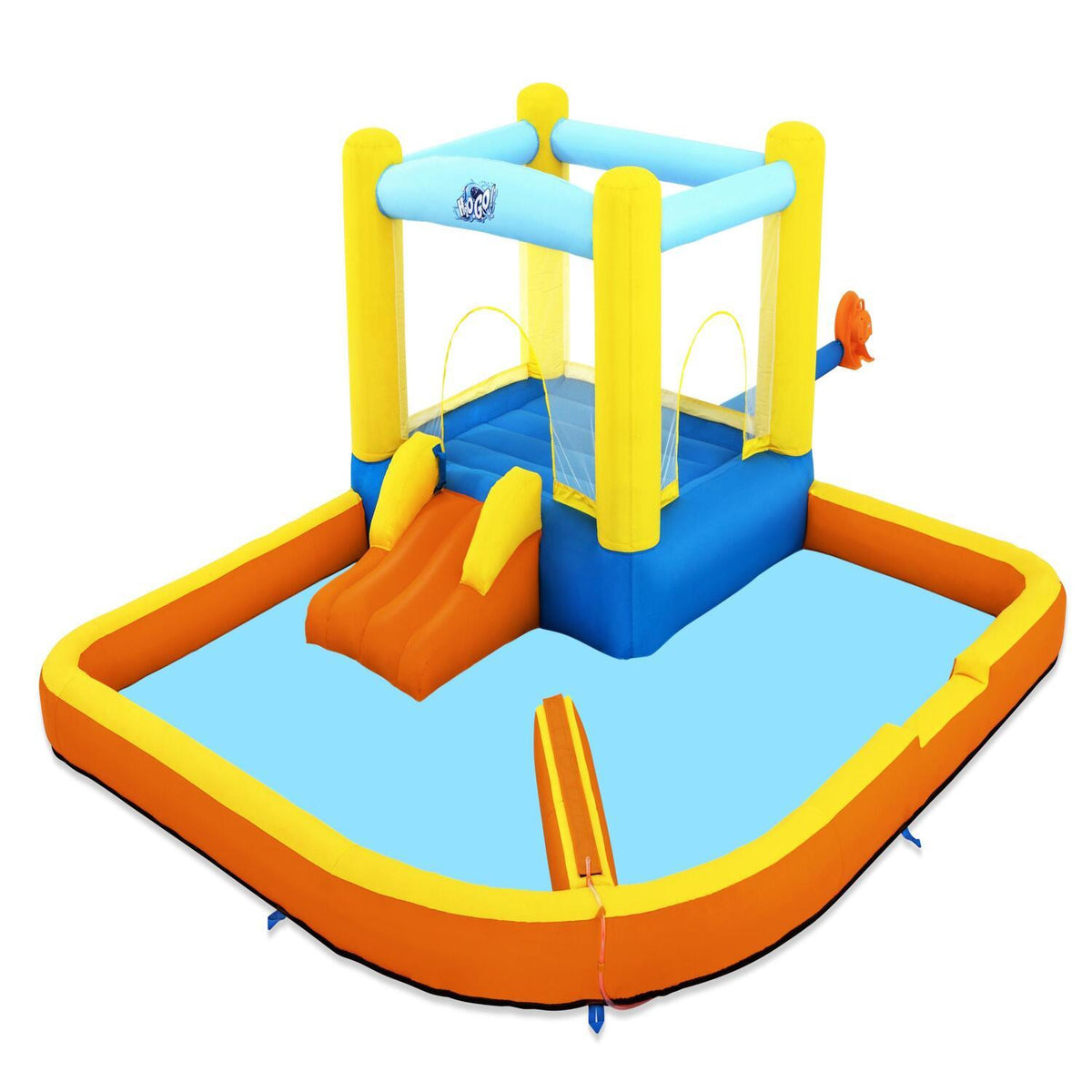 Parque Acuático Inflable Eléctrico 3.65X3.40X1.52M Bestway