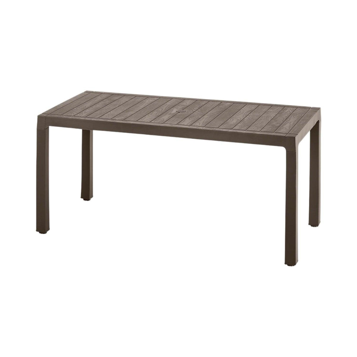 Mesa Plastico Terraza Exterior Café 153X75X73Cms Rimax