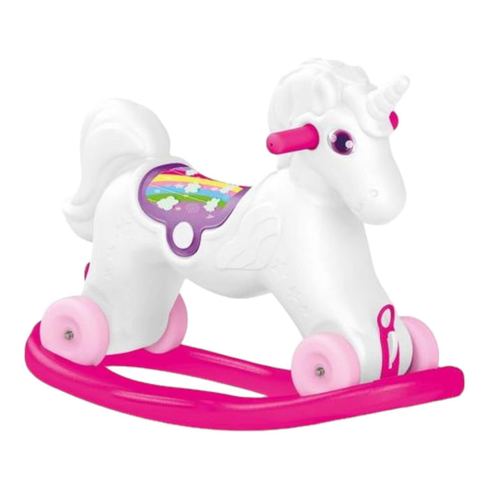 Unicornio Mecedor Con Ruedas 70x30x52 Cms Dolu