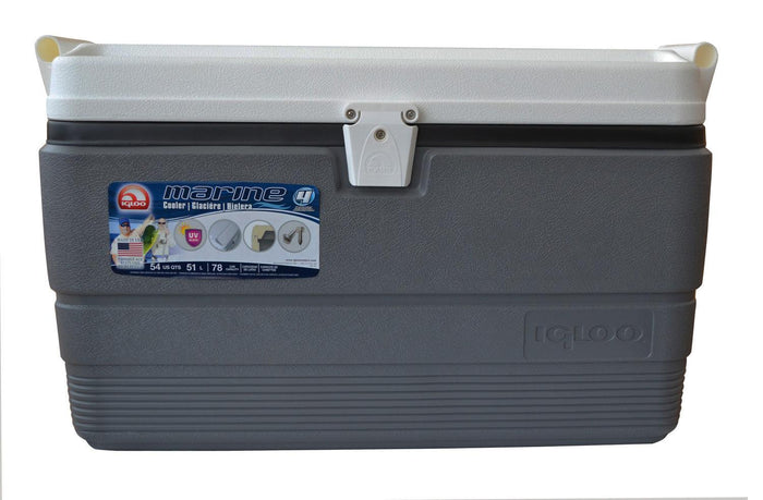 Cooler Marine Ultra 51 Litros Gris 37x28x36 Cms Igloo