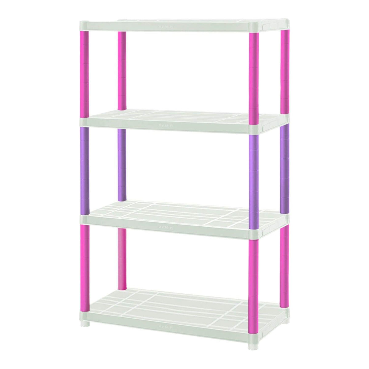 Estante Repisa Rack plastico 4 Niveles 61x30x129cm Rimax