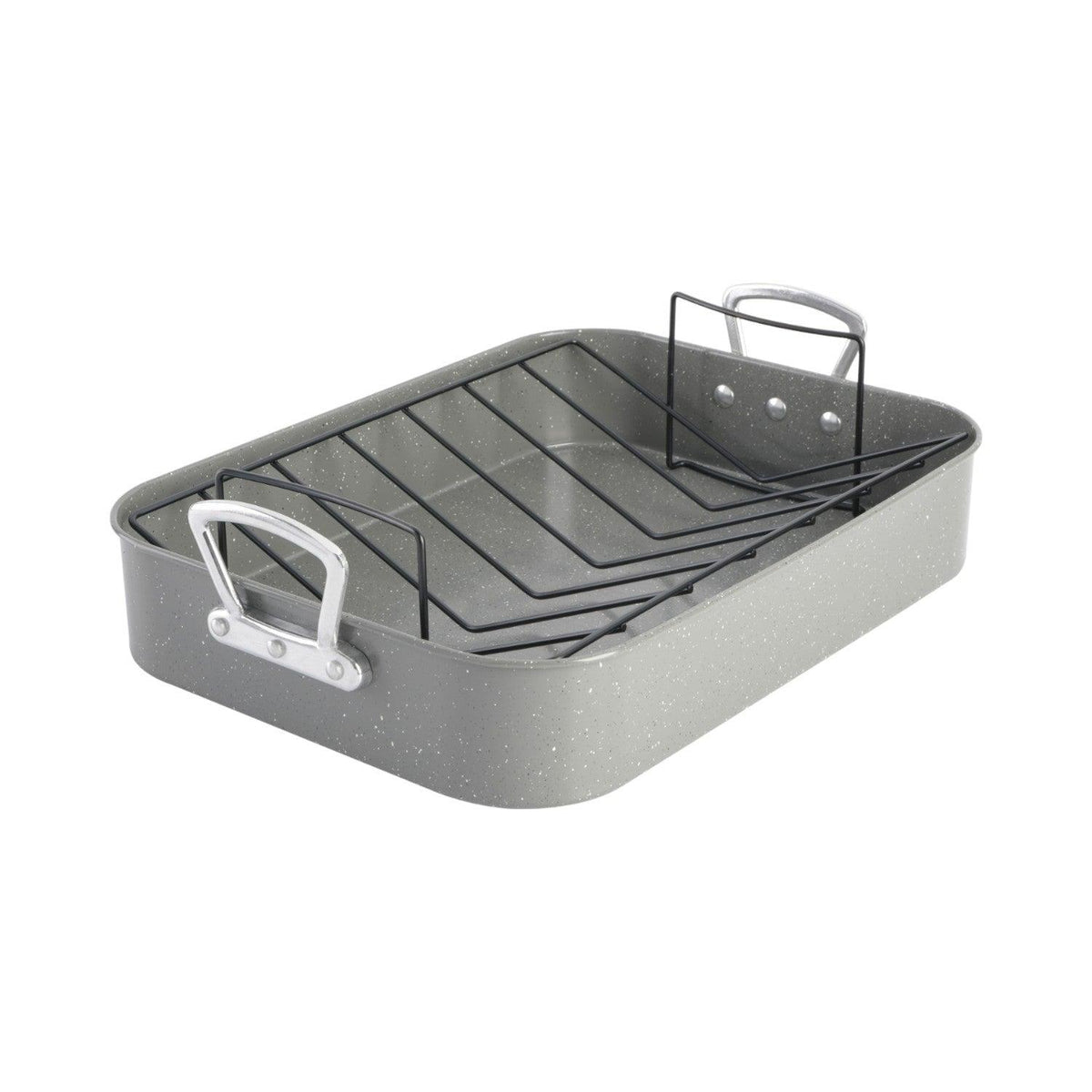 Fuente c/ Mango-Rejilla para Asar Acero Carbono Gibson Home