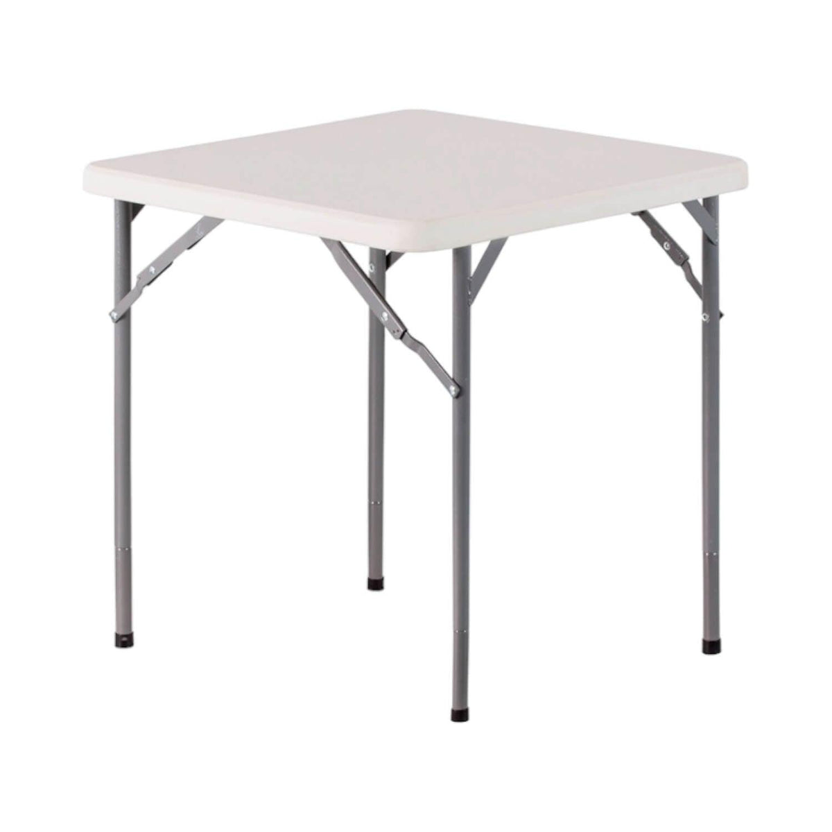 Mesa Plegable Cuadrada 70x74Cm Blanca Northwest