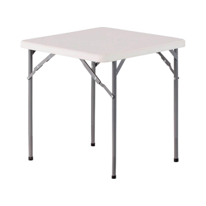 Mesa Plegable Cuadrada 70x74Cm Blanca Northwest