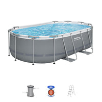 Piscina Bestway Ovalada Filtro + Accesorios 4.27X2.50X1.00M