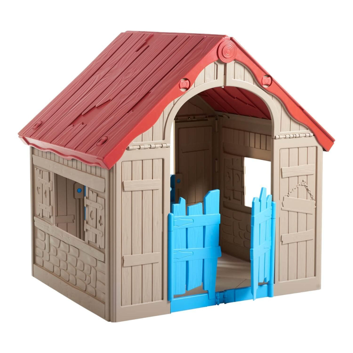 Casa De Muñecas Rancho Plegable Keter Casa-07