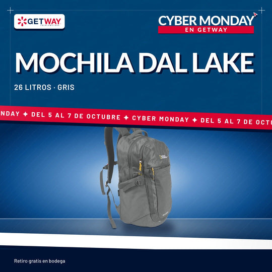 Mochila Dal Lake Negro 26 Litros National Geographic