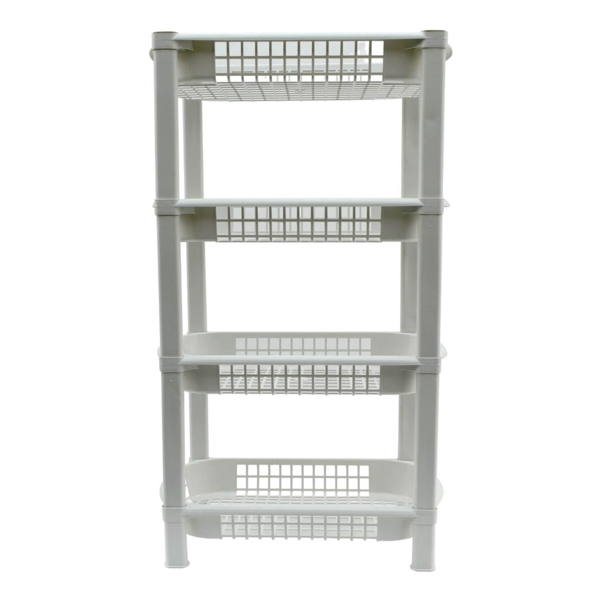 Carro Organizador 4 Niveles Blanco 22x43x60 Cms San Bernardo