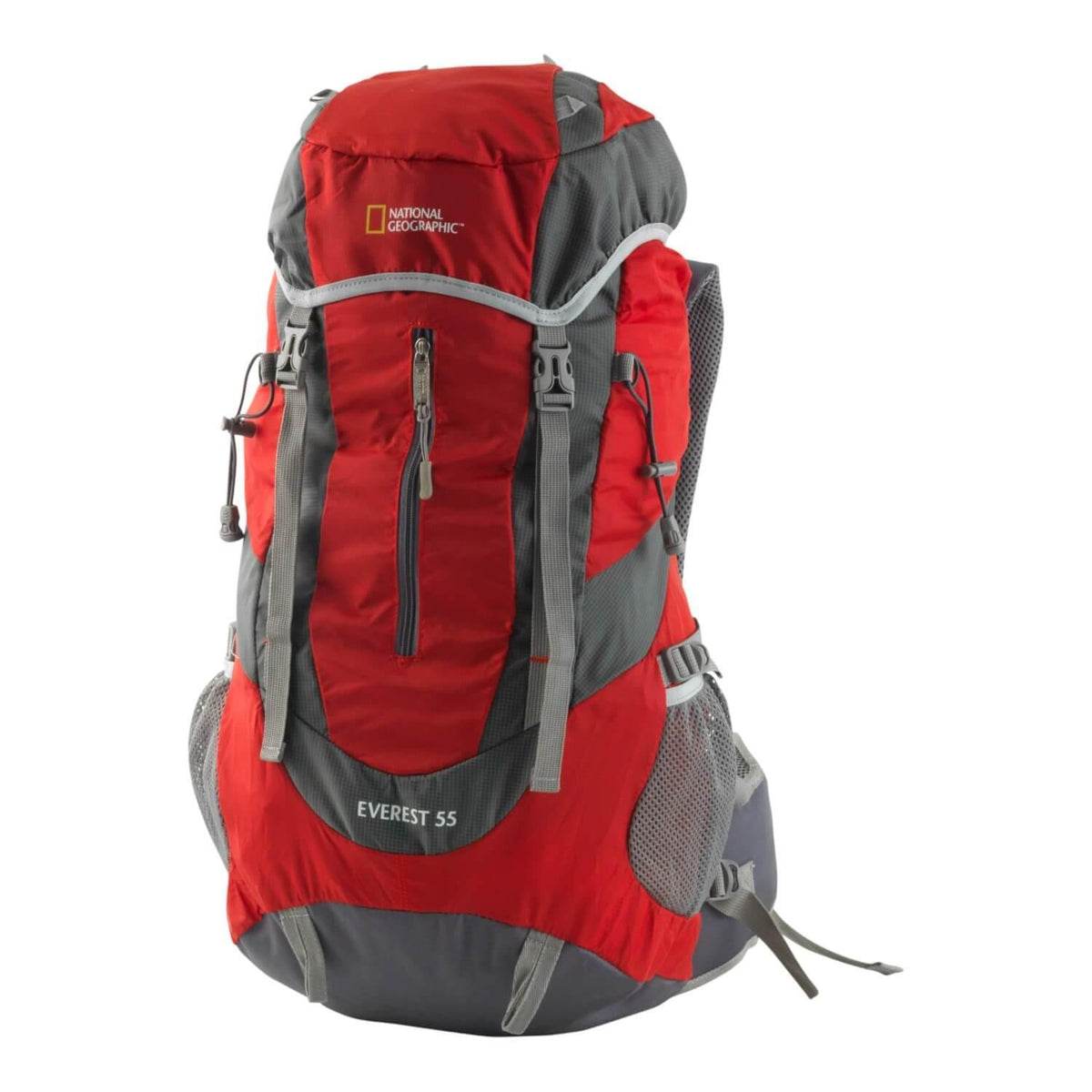 Mochila Camping Everest 55 Litros Roja National Georgraphic