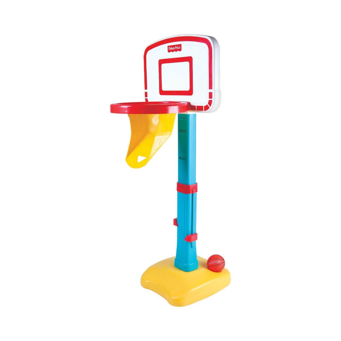 Set Aro Basketball + Pelota Ajustable 1,53m Fisher Price