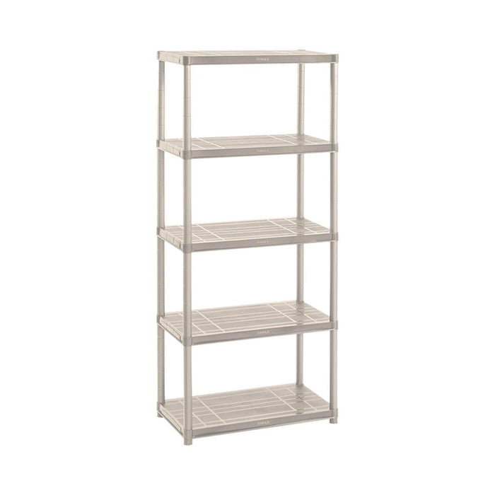 Estante Repisa Rack plastico 5 Niveles 71x38x170cm Rimax