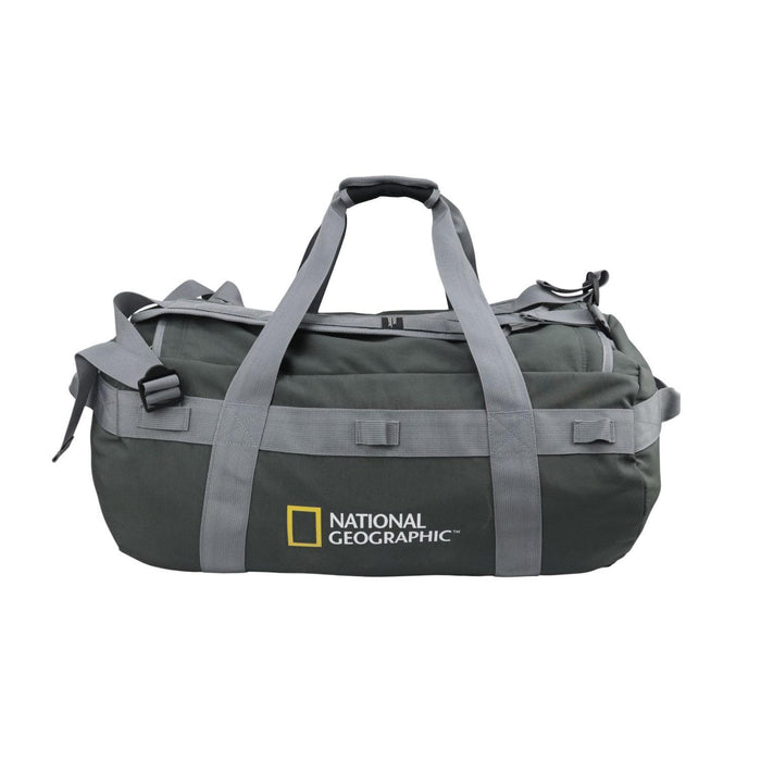 Bolso Mochila Viaje Nylon 80 Litros gris National Geographic