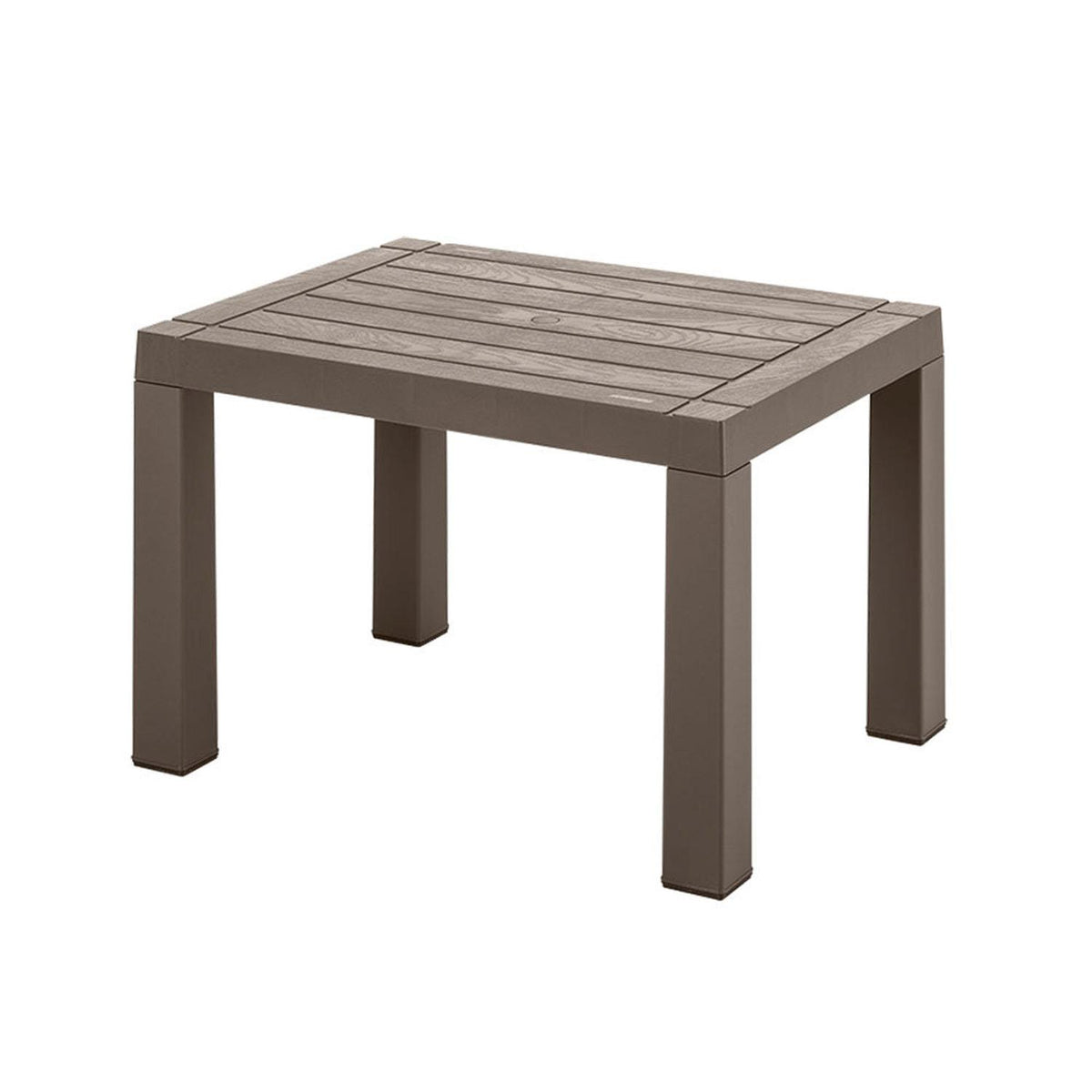 Mesa De Centro Plastico Exterior Terraza 65x50x44Cm Rimax