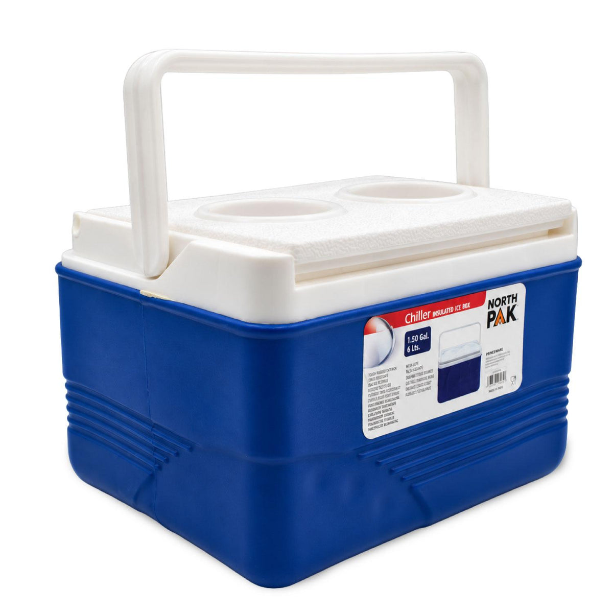 Cooler Nevera Portátil Super Chiller 6 Litros Azul NorthPak
