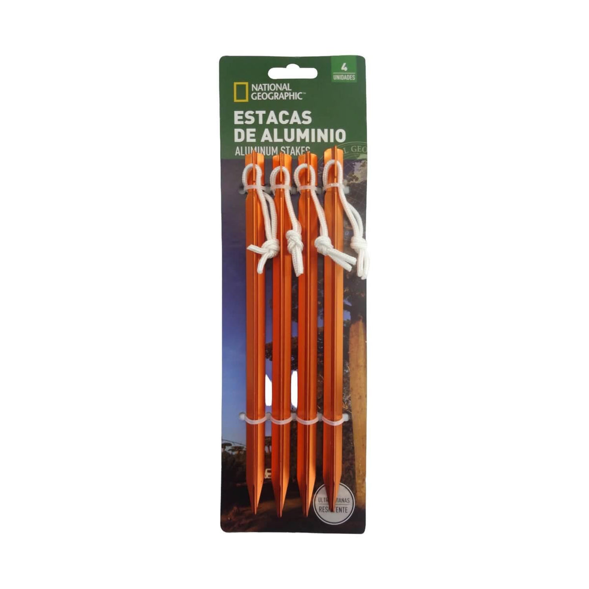 Estacas Aluminio National Geographic