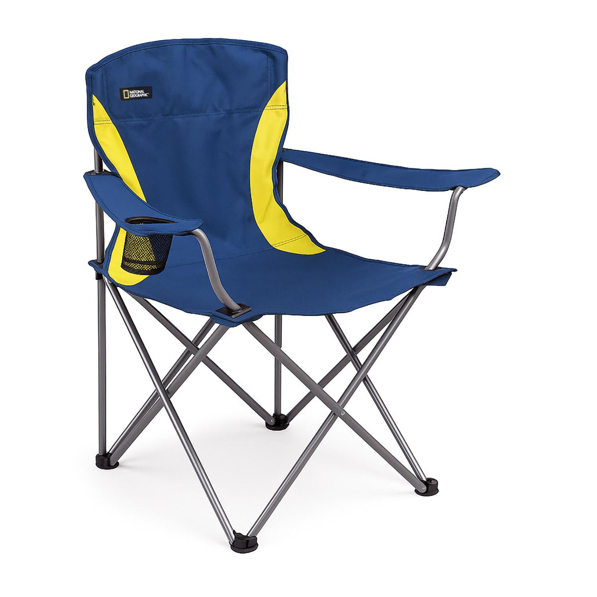 Silla Plegable Camping Acolchada Denver Azul Nat Geo