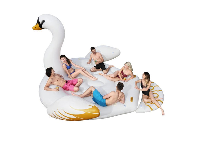 Flotador Gigante Cisne 429X330Cm Bestway
