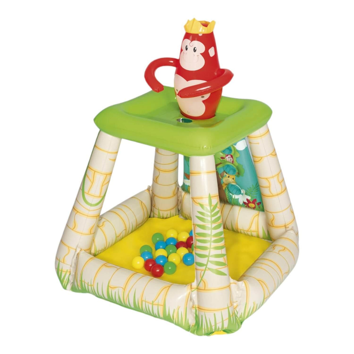 Piscina Jungla inflable Con Pelotas 89X86X107Cms Bestway