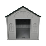 Casa Para Perro Grande Techo Verde 98x84x82cm Cool Pets