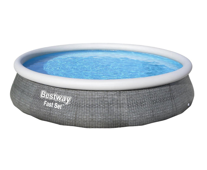 Piscina Fast Set™ Rattan 3.96MX84Cm Pool Set Bestway