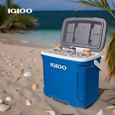 Cooler Nevera Hielera Latitude Azul 28 Litros Igloo