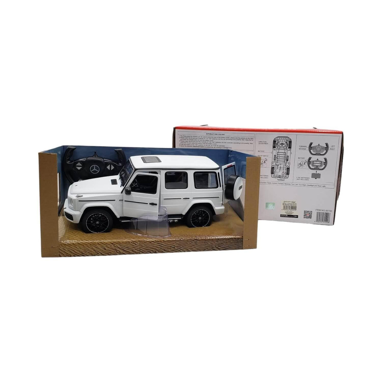 Auto Colección a Control Remoto Mercedes-Benz G63 Bla Rastar