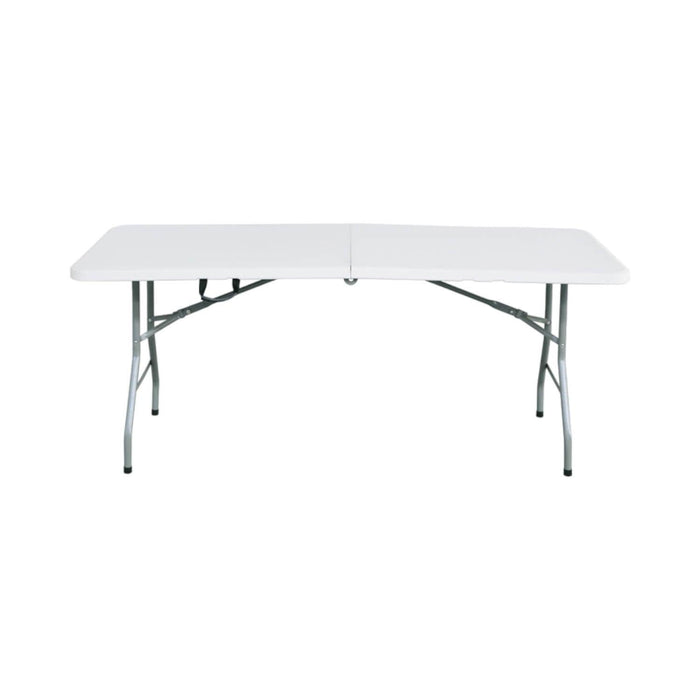 Mesa Plegable 150x70x74cm Blanca Northwest