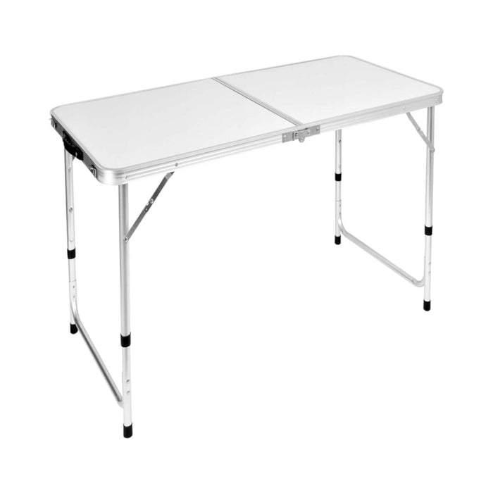 Mesa Plegable Aluminio 120X60Cm Blanca Northwest