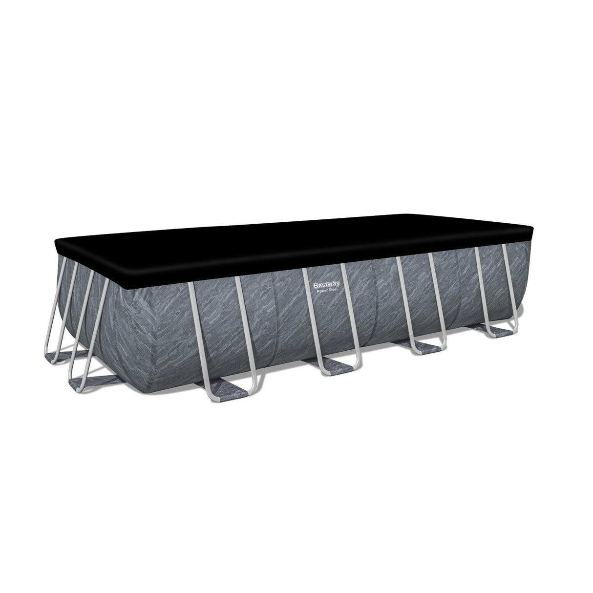 Piscina Bestway Rectangular C/Filtro Gris 5.49MX2.74MX1.22M